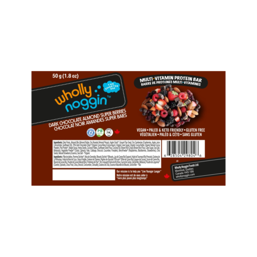 Dark Chocolate Almond Super Berries Bar